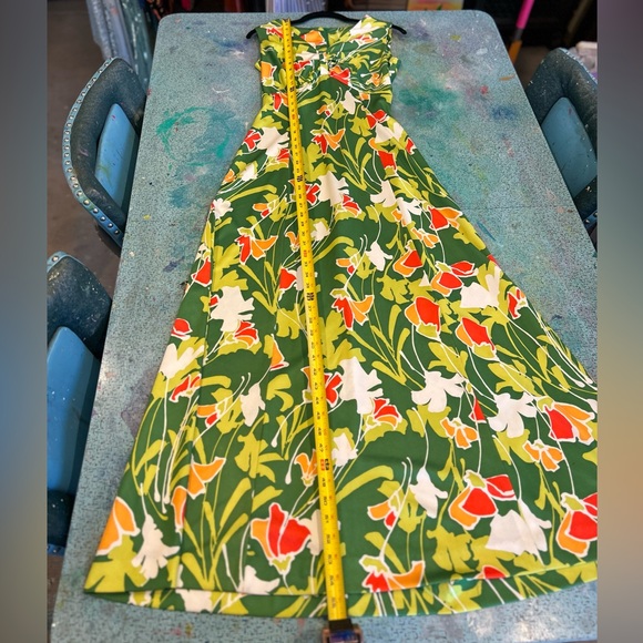 1970s Spring Green Floral - Picture 12 of 14